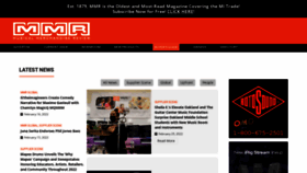 What Mmrmagazine.com website looked like in 2022 (2 years ago)