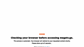 What Megatv.ge website looked like in 2022 (2 years ago)