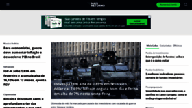 What Maisretorno.com website looked like in 2022 (3 years ago)