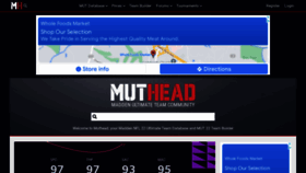 What Muthead.com website looked like in 2022 (3 years ago)