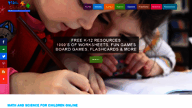 What Math4childrenplus.com website looked like in 2022 (2 years ago)