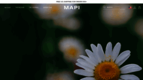 What Mapi.com website looked like in 2022 (2 years ago)