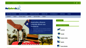 What Mequieroir.com website looked like in 2022 (2 years ago)