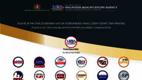What Mqa.gov.my website looked like in 2022 (3 years ago)