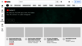What M.youtube.com website looked like in 2022 (2 years ago)
