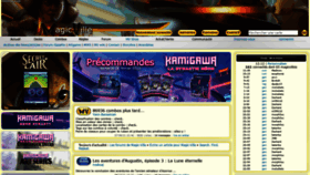 What Magic-ville.com website looked like in 2022 (2 years ago)