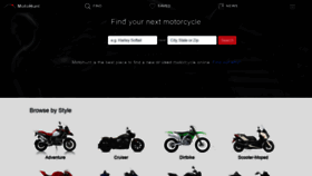 What Motohunt.com website looked like in 2022 (2 years ago)