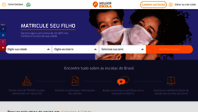 What Melhorescola.com.br website looked like in 2022 (2 years ago)
