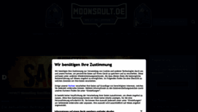 What Moonsault.de website looked like in 2022 (2 years ago)