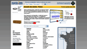 What Maree.info website looked like in 2022 (2 years ago)