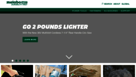 What Metabo-hpt.com website looked like in 2022 (2 years ago)