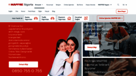 What Mapfre.com.tr website looked like in 2022 (2 years ago)