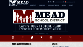 What Mead354.org website looked like in 2022 (2 years ago)