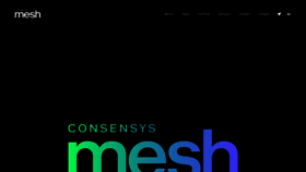 What Mesh.xyz website looked like in 2022 (2 years ago)