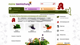 What Meine-teemischung.de website looked like in 2022 (2 years ago)