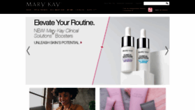 What Marykay.com website looked like in 2022 (2 years ago)