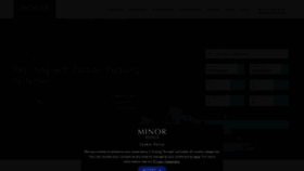 What Minorhotels.com website looked like in 2022 (2 years ago)