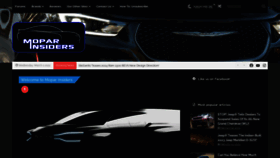 What Moparinsiders.com website looked like in 2022 (2 years ago)
