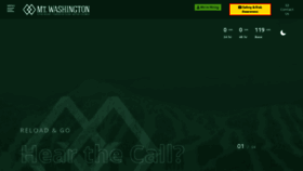 What Mountwashington.ca website looked like in 2022 (3 years ago)