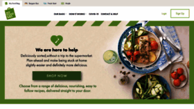 What Myfoodbag.co.nz website looked like in 2022 (2 years ago)