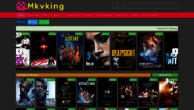 What Mkvking.me website looked like in 2022 (2 years ago)