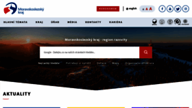 What Msk.cz website looked like in 2022 (2 years ago)