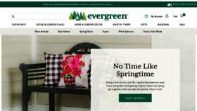 What Myevergreen.com website looked like in 2022 (2 years ago)