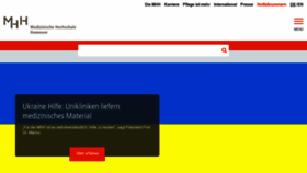 What Mh-hannover.de website looked like in 2022 (3 years ago)