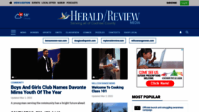 What Myheraldreview.com website looked like in 2022 (2 years ago)