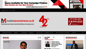 What Mediaasuransinews.co.id website looked like in 2022 (3 years ago)