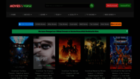 What Moviesverse.co website looked like in 2022 (2 years ago)