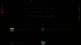 What Mynoise.net website looked like in 2022 (2 years ago)