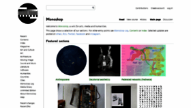 What Monoskop.org website looked like in 2022 (3 years ago)