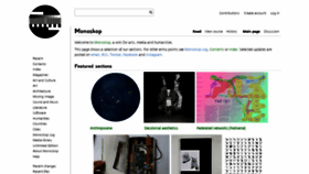 What Monoskop.org website looked like in 2022 (2 years ago)