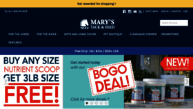 What Marystack.com website looked like in 2022 (2 years ago)