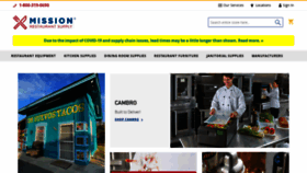 What Missionrs.com website looked like in 2022 (3 years ago)