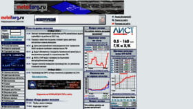 What Metaltorg.ru website looked like in 2022 (2 years ago)