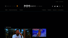 What Mmradio.com website looked like in 2022 (2 years ago)