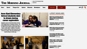 What Morningjournal.com website looked like in 2022 (2 years ago)