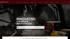 What Moog.com website looked like in 2022 (2 years ago)