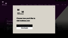 What Mottmac.com website looked like in 2022 (2 years ago)