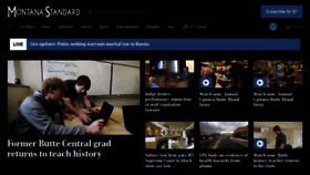 What Mtstandard.com website looked like in 2022 (2 years ago)