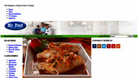 What Mrfood.com website looked like in 2022 (2 years ago)