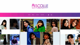 What Misscolle.com website looked like in 2022 (2 years ago)