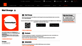 What Mail01.orange.fr website looked like in 2022 (2 years ago)