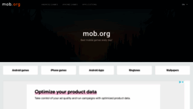 What Mob.org website looked like in 2022 (2 years ago)