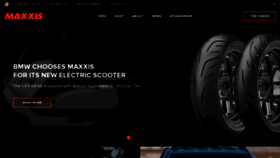 What Maxxis.com website looked like in 2022 (2 years ago)