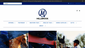 What Millbrooktack.com website looked like in 2022 (2 years ago)