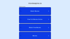 What Moviesapne.co website looked like in 2022 (2 years ago)