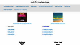 What M.informativestore.com website looked like in 2022 (2 years ago)